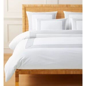 Serena & Lily Beach Club Border Percale Bedding Set